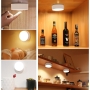 DOPWii Night Light 6 Pack, Dimmable Cabinet Lights, Cabinet Light With 2 Remote Controls