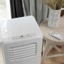 Tristar Mobile Klimaanlage AC-5531 - 3-in-1 - Kühlen, Lüften, Entfeuchten - 3 kW, Weiß, 10.500 BTU [Energieeffizienzklasse A]