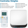 COMFEE Pingüino Aire Acondicionado Portátil 9000 BTU / 2300 Frigorías – Climatizador 3 en 1 Refrigera, Ventila y Deshumidifica [Clase de eficiencia energética A]