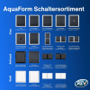 REV AquaForm, Steckdose - Feuchtraum, IP44 einpolig, Aufputz, anthrazit