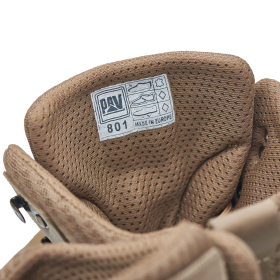 Botas tácticas de combate de verano PAV 801 color coyote