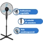 Ardes AR5AM40P: Standventilator mit Fernbedienung und Timer