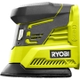 Cordless vibration sander RYOBI 18 V ONE+ DELTA R18PS-0 (vibration wheel diameter 1.8 mm, sanding plate size 100x140 mm, without battery and charger)