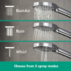 hansgrohe Raindance Select S Kopfbrause mit 3 Strahlarten, Rundbrause (⌀ 120 mm)