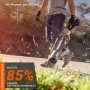 WORX NITRO 40V professional cordless leaf blower WG585E.9 - powerful brushless motor - 3 speeds & 2 modes - 266km/h air speed - 1053m³/h air volume - light & compact - without battery & charger