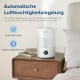 LEVOIT 3L Top Fill Luftbefeuchter, 360° drehbare Düse Cool Mist Humidifier, 300ml/H Nebelvolumen, 28 dB leise, 25H Raumbefeuchter & Aroma Diffusor für Kinderzimmer, Schlafzimmer, Pflanzen