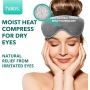 Warm eye mask for dry eyes, blepharitis and stye treatment