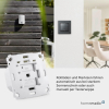 Homematic IP roller shutter actuator for brand switch IP20 controllable via app 500 VA