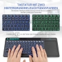 Rii Bluetooth Keyboard with Touchpad (Bluetooth 5.0 + 2.4G Wireless)