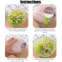 MEEQIAO Manual Food Chopper, 500 ml