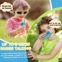 Kearui Kinder-Walkie-Talkies für Jungen von 3–12 Jahren, 8-Kanal-Radio mit LCD-Taschenlampe mit Hintergrundbeleuchtung