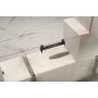 Seilwasserwaage für Stein- und Straßenarbeiten, 78 mm, mit Aluminiumsockel, ideal für Mauerwerk, nützlich beim Bau von Fundamenten und Terrassen