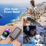 Power bank JIGA Solar with solar battery 30000mAh