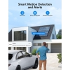 GNCC 2K Wi-Fi Outdoor Indoor Security Camera IP66 360° PTZ Camera with Colorful Night Vision, Motion Detection and Alarm Sound, Two-Way Audio