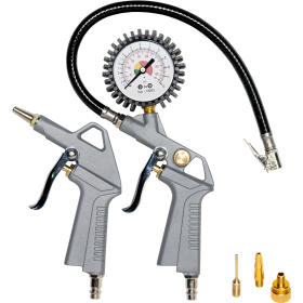 Compressor Güde Airpower 50077 180/08 (1.1 kW, S3, oil-free, output 140 l/min, 8 bar, hose 2.5 m)