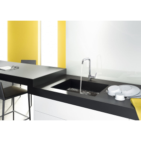 hansgrohe Focus M41 - кухонный смеситель с изливом высотой 260 мм, поворачивается на 360°