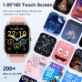 Smartwatch for women men, 1.85 inch touchscreen with Bluetooth calls