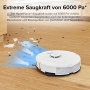 Roborock S7 Saugroboter mit Wischfunktion,2500Pa Staubsauger Roboter,App Alexa Sprachsteuerung Roboterstaubsauger,Intelligenter für Hartböden,Tierhaare,Teppiche, Weiß