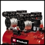 Quiet oil-free compressor Einhell TE-AC 50: Power 1500 W, maximum pressure 8 bar, tank volume 50 l