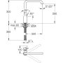 Grohe Essence New – Einhebel-Spültischmischer mit hohem Auslauf