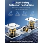 Mag-Safe 3-in-1-Ladegerät für Apple Watch und iPhone 14 13 12 11 Pro Max Plus, 18 W für iPhone iWatch und AirPods Pro/2/3 mit Adapter