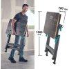 wolfcraft MASTER 650 ERGO I рабочий и зажимной стол 6870000 - верстак с регулируемой высотой