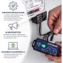 iQ gasGuard – Smart gas meter including pulse interface with alarm function and WiFi