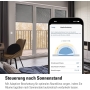 Eve Shutter Switch: control inteligente de persianas enrollables con horarios integrados, sombreado adaptable, control por voz Siri, temporizador, acceso remoto, no requiere puente, Bluetooth/Thread, Apple HomeKit