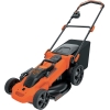 BLACK+DECKER cordless lawn mower, 36 V with 2 batteries 36 V 2 Ah, 7 height adjustable from 38 to 100 mm