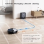 Lubluelu robot vacuum cleaner, 4000 Pa power and laser navigation