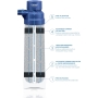 GROHE Blue - Filtro de recambio BWT (tamaño L, capacidad 2500 litros a 20° dKH, reduce la cal y los metales pesados)