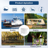 RV Boat Electric Toilet 12V Powerful Home Use Macerator Pump with On/Off Switch to Control Flush