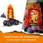 LEGO City Stuntz Double Loop Stunt Arena Bauset mit Stuntmotor, Monstertruck und Rampe