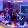 LED interior lights 15 meters with remote control and app