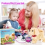 Interactive baby plush toy with walking, barking, tail wagging, singing and repeating functions