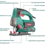 HYCHIKA electric jigsaw with 800 W laser