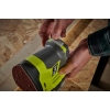 Cordless vibration sander RYOBI 18 V ONE+ DELTA R18PS-0 (vibration wheel diameter 1.8 mm, sanding plate size 100x140 mm, without battery and charger)