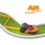 Worx Landroid M WR143E cortacésped robótico/cortacésped inalámbrico para jardines de hasta 1000 m²