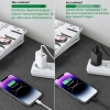 Cargue rápidamente su dispositivo: cargador USB-C de 30 W con dos puertos PD 3.0