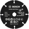 Disco de corte Bosch Professional Carbide Multi Wheel para madera, plástico, placas de yeso y tubos de cobre, Ø 76 mm, agujero Ø 10 mm