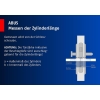 Cilindro perfilado ABUS 48300 D6XNP 35/35 con tarjeta de código y 5 llaves
