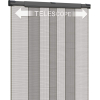 Mosquitera telescópica extensible 130 x 250 cm