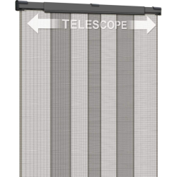 Ausziehbarer Teleskop-Insektenschutz 130 x 250 cm