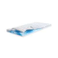 Topper, gel foam core, cover with antibacterial finish 90x200 cm