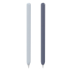 Stoyobe 2x TPU Silikonhülle Silikonhülle für Apple Pencil 2 - Hellblau / Dunkelblau
