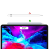 Stoyobe 2x TPU Silikonhülle Silikonhülle für Apple Pencil 2 - Hellblau / Dunkelblau