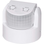 Infrared motion detector EMOS G1240 IP65 for indoor and outdoor use, angle 180°, detection range 12 m, sensitivity 3-2000 lux, also for surface mounting, white