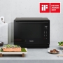 Panasonic NN-CS88LBEPG | 4-in-1-Kombi-Dampfofen, 31 l, Inverter, Drehheizung auf 30-230 °C, Flachgrill 1300 W, Mikrowelle 1000 W, Dampf 1300 W, feste Oberseite, Schwarz — Version FR