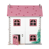 Playtive wooden dollhouse »Cabinet«, three floors, foldable