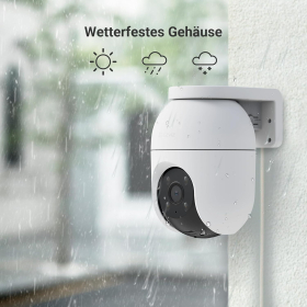 Вулична камера EZVIZ 2MP WiFi, 360° відеоспостереження, аудіо та виявлення людей (2 шт.)